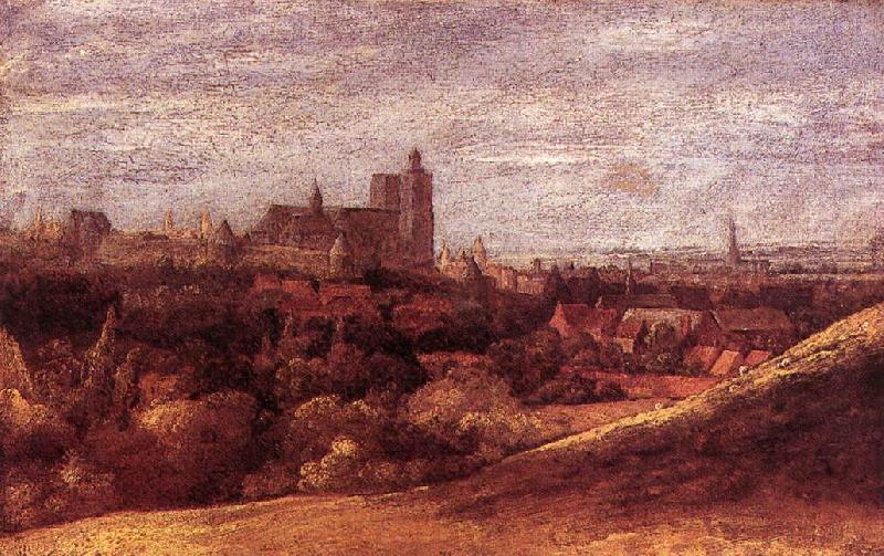 SEGHERS, Hercules View of Brussels from the North-East ar China oil painting art